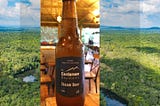 Beer o’clock ‘keeps the forest standing’ at Cardamom Tented Camp, Cambodia