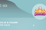 An Anime Action Adventure:
YOANN.IO Seed Sale on KICK.IO