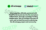 directoapp Joins Forces with Web3Port Accelerator for Strategic Funding and Community Growth.