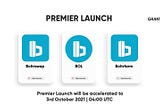 PREMIER LAUNCH ACCELERATED TIME