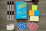 Sprint, design workshop, stationery