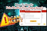 Fake McAfee Virus Popup Scam