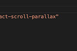 React Scroll Parallax
