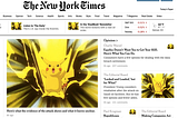 Replace Everything With Pikachu Chrome Extension