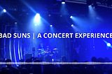 Bad Suns | A concert experience