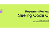 the banner for the essay, seeing code clearly.