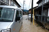 Biking Around Japan — Day 99: Kyoto Floods and Summer Clouds