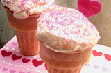 Ice Cream Cone Cupcakes — Cupcake