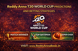 Exclusive T20 World Cup Betting Offers for Reddy Anna Users