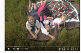 Screenshot of the video for “Victory Day” by Prussian Blue on YouTube. The song celebrates a “purging” of non-white people.
