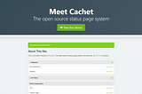 Cachet.io — Free Self-hosted Status page!