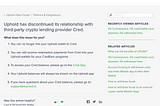 What’s going on with Cred