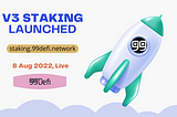 99DEFI v3 Staking is Live ! Stake-Refer-Earn!