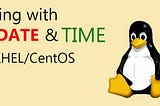 #date command line in redhat linux