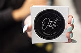 odette photo+art brand logo stickers