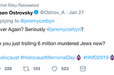 Holocaust Memorial Day 2019 — why I felt suicidal