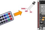 MicroPython 如此簡單: IR 紅外線接收 (IR Receiver)