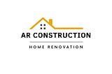 ar construction home renovation logo