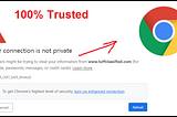 Your connection is not private