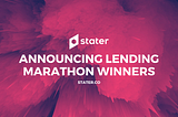 Announcing the Stater Lending Marathon Winners