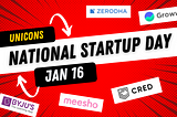 National Startup Day 16 January India