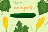 Veg to Table: Courgette