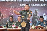 Panglima TNI Tatap Muka dengan Para Danrem, Dandim, Danramil dan Babinsa Jajaran Kodam…