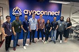 Ayoconnect team, after the rebranding in Aug 2020