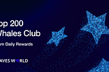 Waves World Top 200 Whales Club