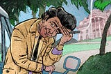 Peter Falk as Lt. Columbo.