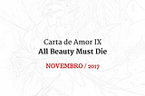 Carta de Amor IX