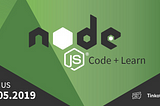 Announcement NodeJS Code+Learn in Saint-Petersburg