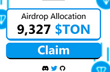 OFFICIAL! $TON confirmed a MASSIVE airdrop