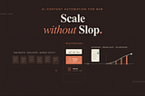 AI Content Automation for B2B: How to Scale Without Slop