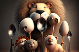 Spoonheads And The Lion King: A Tale Of Friendship And Kindness
