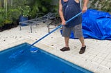 Cleaning pool