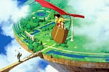 Peering Into the Clouds: Castle in the Sky Bridging Cultures