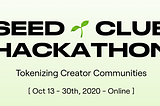 Seed Club Hacks judging starts today. Here’s a list of the amazing projects submitted.
