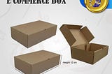 ECommerce Box Manufacturers, Suppliers and Dealers in Dubai, UAE | Silver Corner Packaging