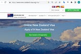 NEW ZEALAND Government of New Zealand Electronic Travel