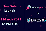 Announcing BRC20X Sale on Moonstarter