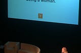 A Man at the Female Founders Conference