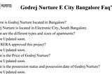 Godrej Nurture At Electronic City, Bangalore, Karnataka — Property In Bangalore