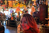 Sarah Sweeney in Robert’s Western World. Nashville, TN. March 2020