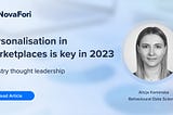 AI in marketplaces is key in 2023