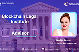 Nadja Bester, AdLunam Co-Founder, Joins Blockchain Legal Institute’s Elite Advisory Committee