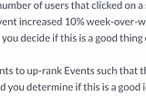 Interview Prep #1 — Facebook Event clicks increased by 10%, how would you investigate?