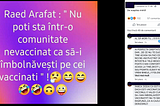 Faked official message about limiting the rights of anti-vaxxers resurfaces online in Romania as…