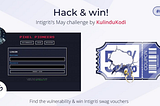 Intigriti May 2026 Challenge — XSS via Stored Payload + SCA Shield Bypass