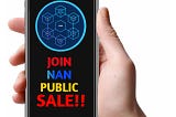 NFTAd.Network (NAN Token) Public Sale is Live!